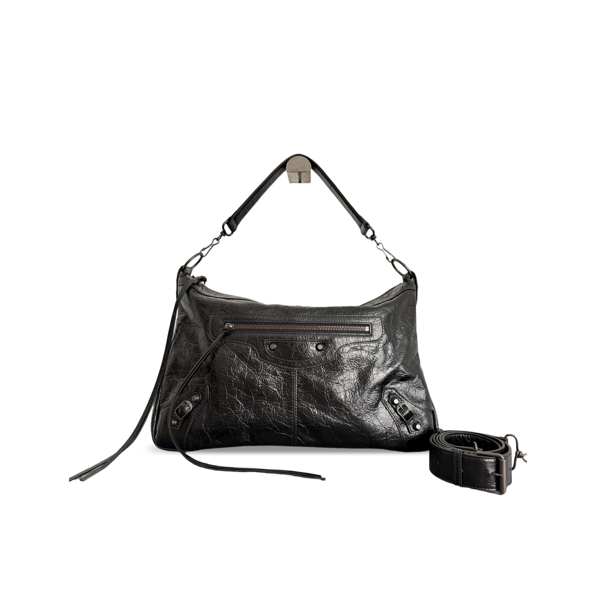BALENCIAGA LE CITY MOTO BAG MEDIUM (39*26*16cm)